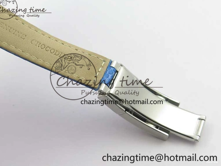 MiroTime 0215 Elegant Daytona 116519 OXF Best Edition Blue Dial on Blue Leather Strap A 3073